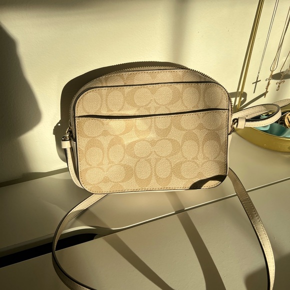 Coach Beige Crossbody Bag - Picture 2 of 5